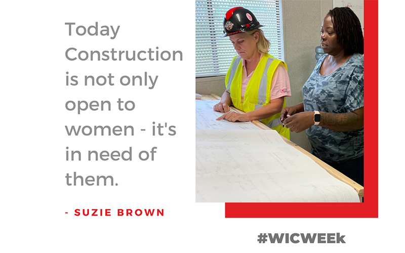 Women in Construction Week Suzie Brown Semper Tek Inc.